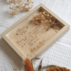 Cuadro invitados especiales regalo personalizado para boda
