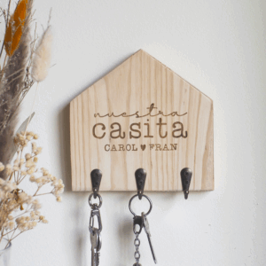 Cuelga Llaves Personalizado – Regalo Único y Funcional para el Hogar