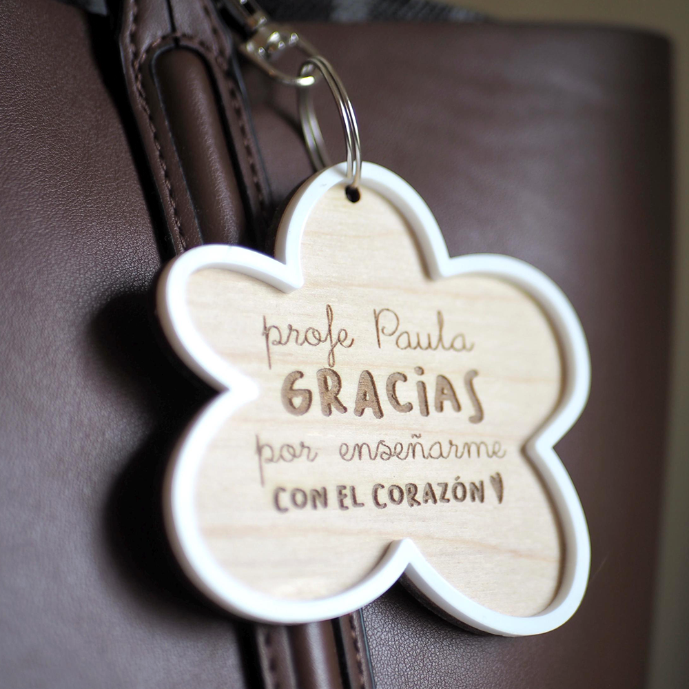 LLAVERO PROFESORES Llavero Personalizado para Profesores – Regalo Único y Emotivo