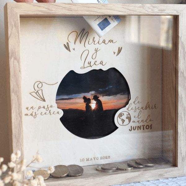 HUCHA PERSONALIZADA PARA PAREJAS - Imagen 2