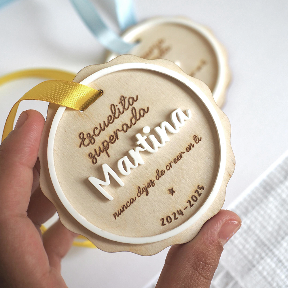 medallas graduacion infantil