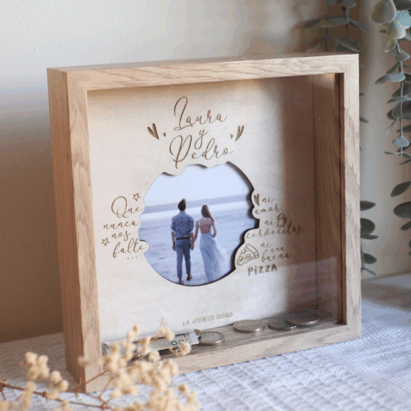 HUCHA PERSONALIZADA PARA PAREJAS - Imagen 3